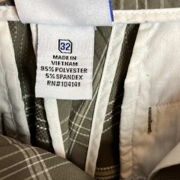 Slazenger Plaid Mens Golf Shorts - Picture 5 of 11